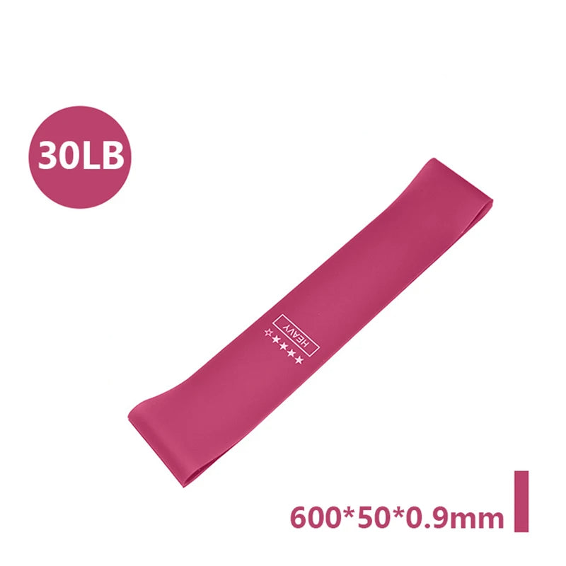 Fitness Workout Rubber Resistance Band Taylered PicksTaylerpicks.myshopify.com