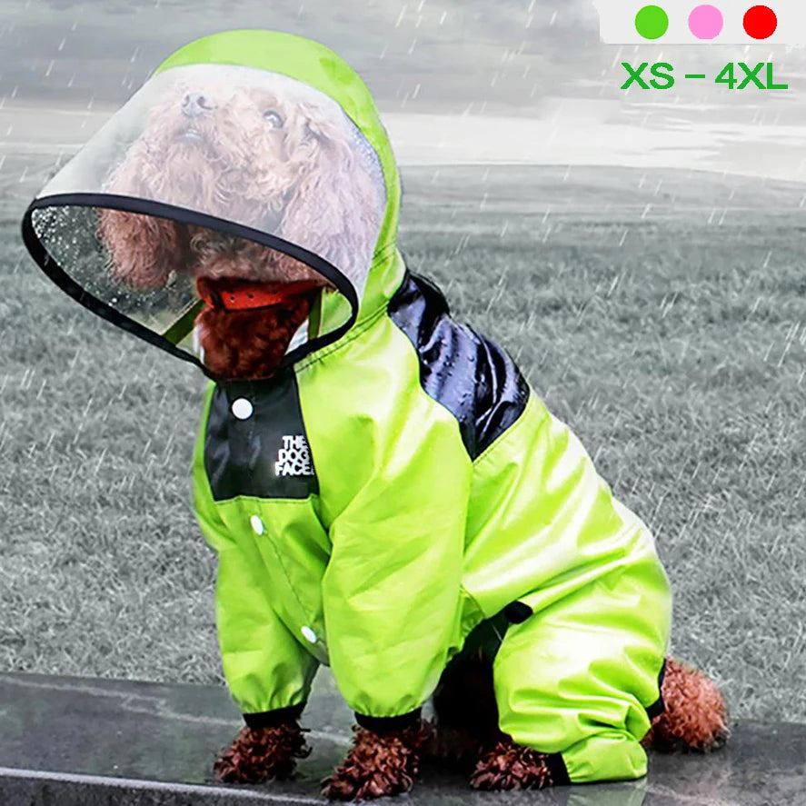 The Dog Face Raincoat for Dogs Taylered PicksTaylerpicks.myshopify.com