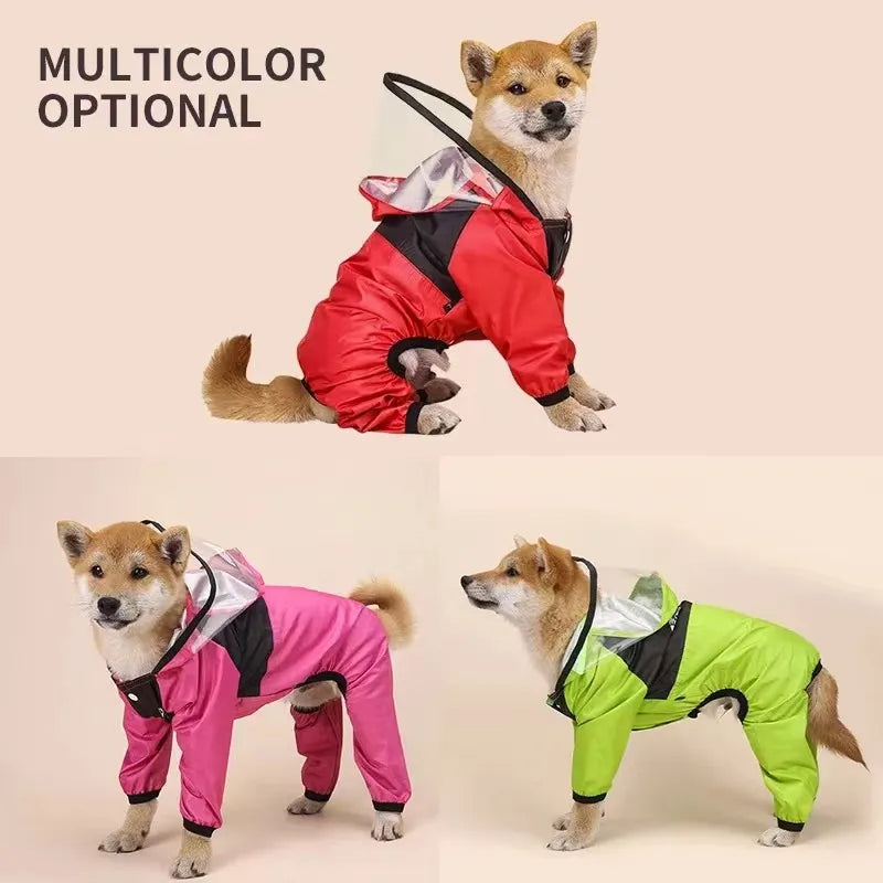 The Dog Face Raincoat for Dogs Taylered PicksTaylerpicks.myshopify.com