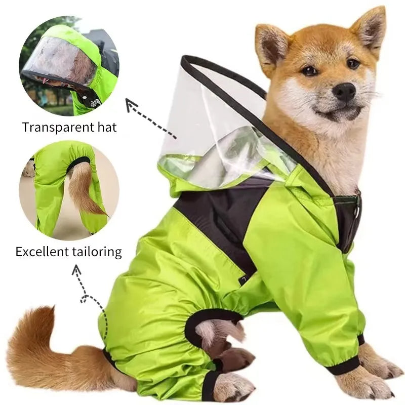 The Dog Face Raincoat for Dogs Taylered PicksTaylerpicks.myshopify.com