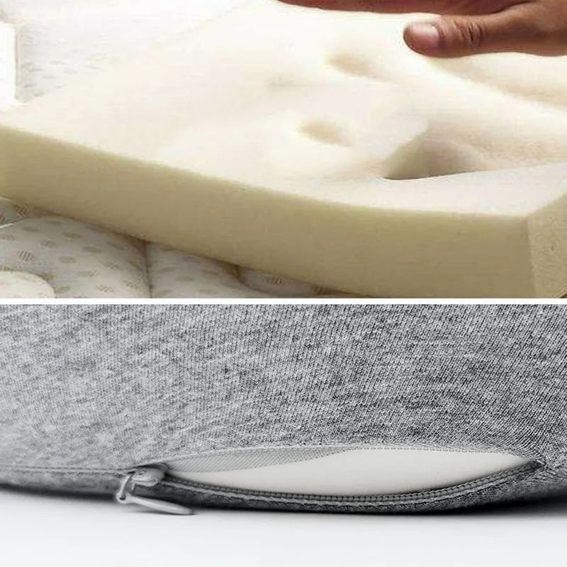 Memory Foam Neck Pillow Cervical Taylered PicksTaylerpicks.myshopify.com