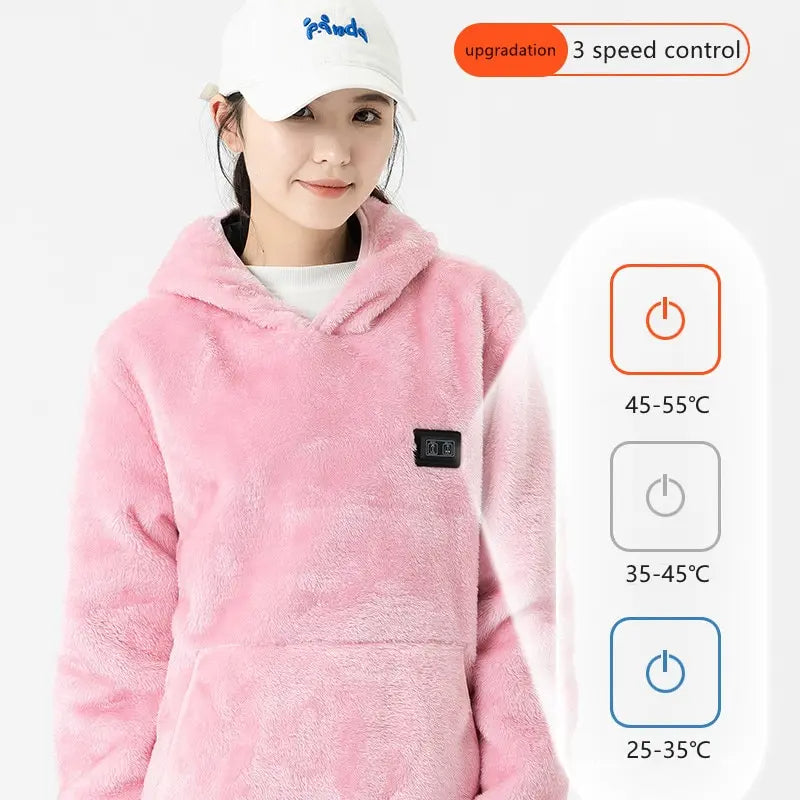 USB Infrared 9 Heating Areas Hoodies Sweater Taylered PicksTaylerpicks.myshopify.com