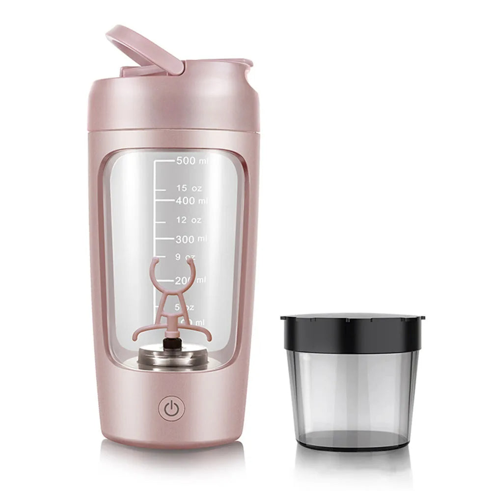 Electric Protein Shaker Cup with Powder Storage Taylered PicksTaylerpicks.myshopify.com