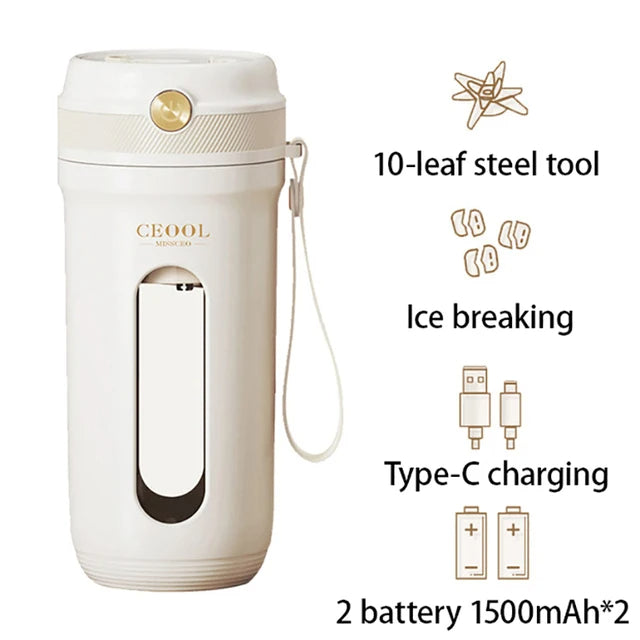 10 Blades Electric Portable Blender Taylered PicksTaylerpicks.myshopify.com