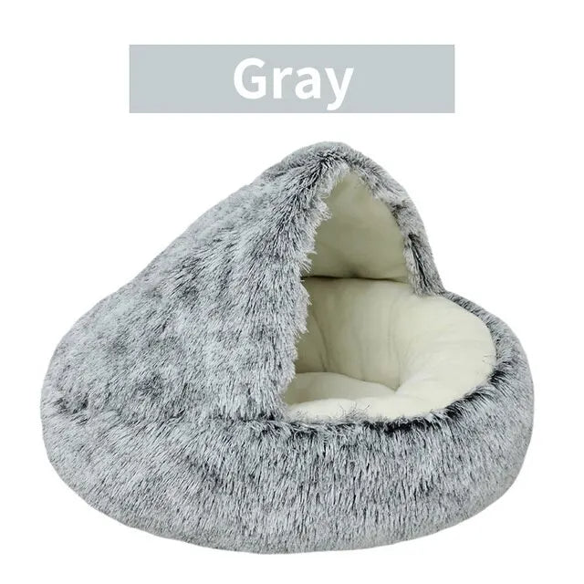 Soft Plush Round Cat Bed Taylered PicksTaylerpicks.myshopify.com