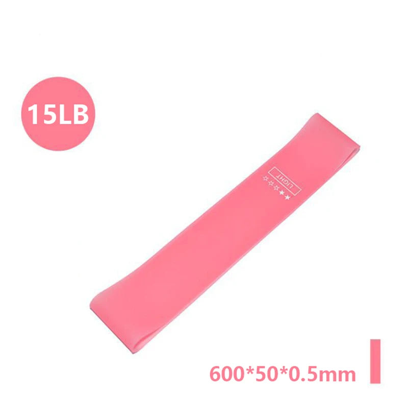 Fitness Workout Rubber Resistance Band Taylered PicksTaylerpicks.myshopify.com