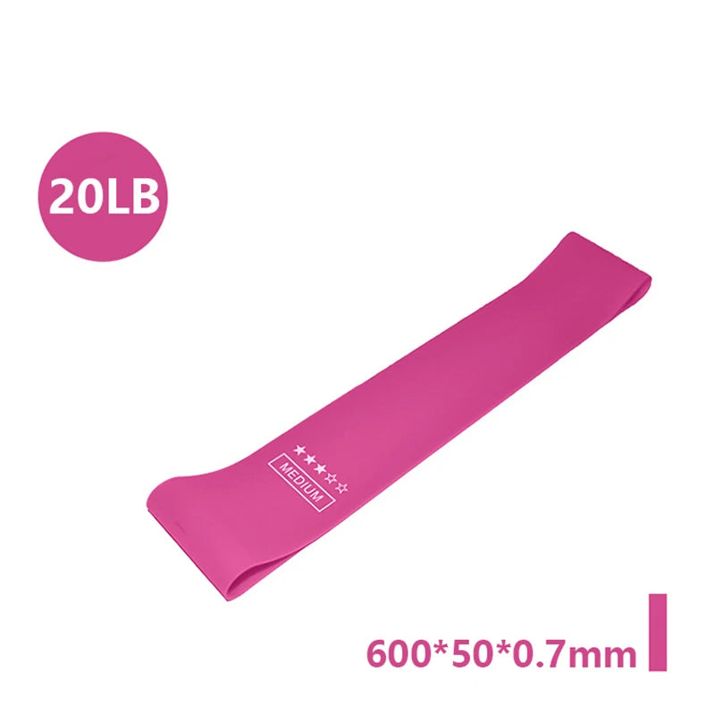 Fitness Workout Rubber Resistance Band Taylered PicksTaylerpicks.myshopify.com