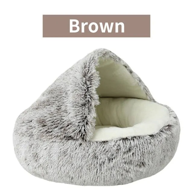 Soft Plush Round Cat Bed Taylered PicksTaylerpicks.myshopify.com