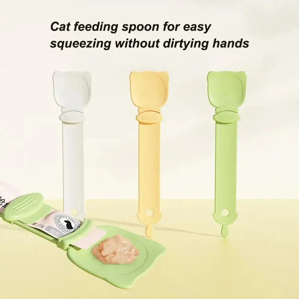 Cat Feeding Spoon Taylered PicksTaylerpicks.myshopify.com
